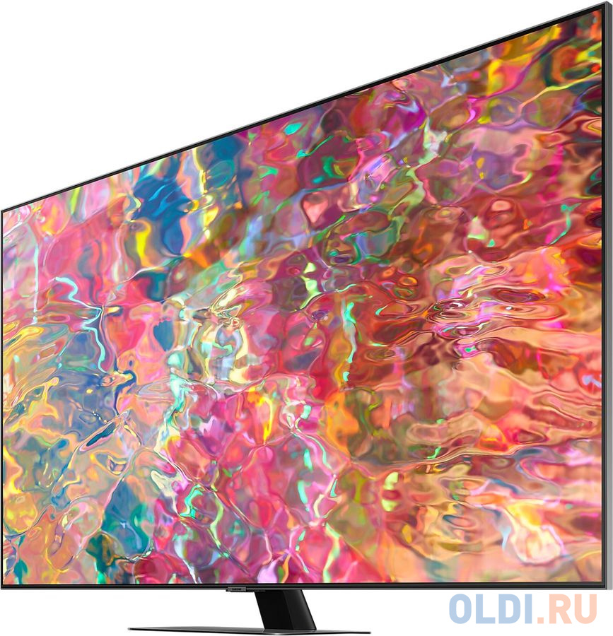 Телевизор 55" Samsung QE55Q80BAUXCE черный 3840x2160 120 Гц Smart TV Wi-Fi 2 х HDMI RJ-45 4 х HDMI фото
