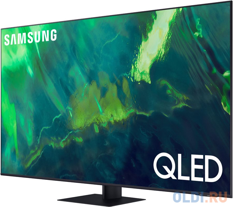 Телевизор 55" Samsung QE55Q70BAUXCE черный 3840x2160 120 Гц Smart TV Wi-Fi 2 х USB RJ-45 Bluetooth 4 х HDMI фото