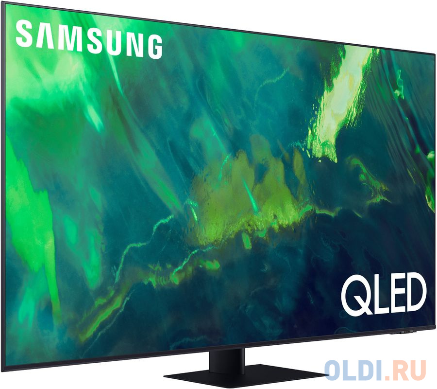 Телевизор 55" Samsung QE55Q70BAUXCE черный 3840x2160 120 Гц Smart TV Wi-Fi 2 х USB RJ-45 Bluetooth 4 х HDMI фото