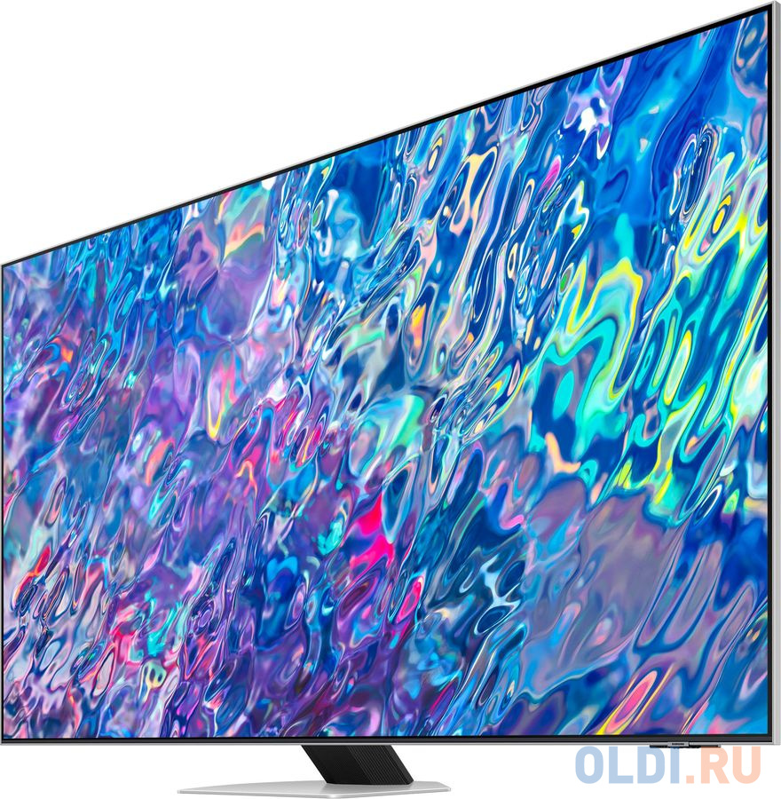 Телевизор Mini LED 55" Samsung QE55QN85BAUXCE серебристый 3840x2160 120 Гц Wi-Fi Smart TV 4 х HDMI 2 х USB Bluetooth фото