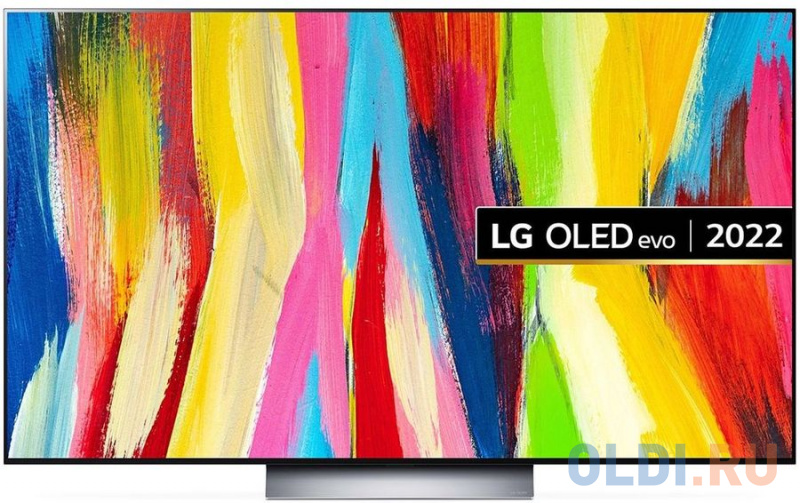 

Телевизор LED 77" LG OLED77C24LA.ARUB серый 3840x2160 120 Гц Smart TV Wi-Fi RJ-45 Bluetooth 4 х HDMI