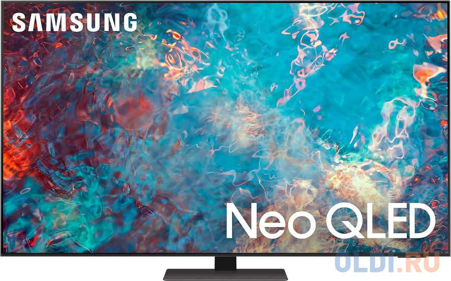 

Телевизор QLED Samsung 65" QE65QN87AAUXRU Series 8 черненое серебро 4K Ultra HD 120Hz DVB-T2 DVB-C DVB-S2 USB WiFi Smart TV (RUS)