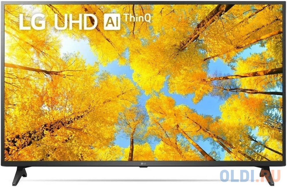 

Телевизор 55" LG 55UQ75003LF.AEU черный 3840x2160 60 Гц Smart TV Wi-Fi USB 2 х HDMI RJ-45 Bluetooth CI