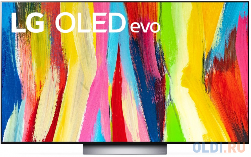 

Телевизор 55" LG OLED55C2RLA серый 3840x2160 120 Гц Wi-Fi Smart TV 4 х HDMI RJ-45 Bluetooth