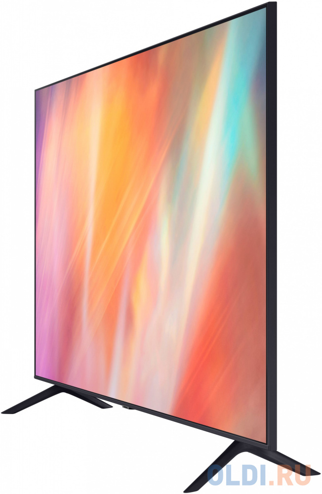 Телевизор 70" Samsung UE70AU7100UXCE титан 3840x2160 60 Гц Smart TV Wi-Fi 3 х HDMI USB Bluetooth RJ-45 фото