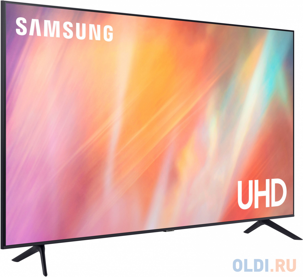 Телевизор 70" Samsung UE70AU7100UXCE титан 3840x2160 60 Гц Smart TV Wi-Fi 3 х HDMI USB Bluetooth RJ-45 фото
