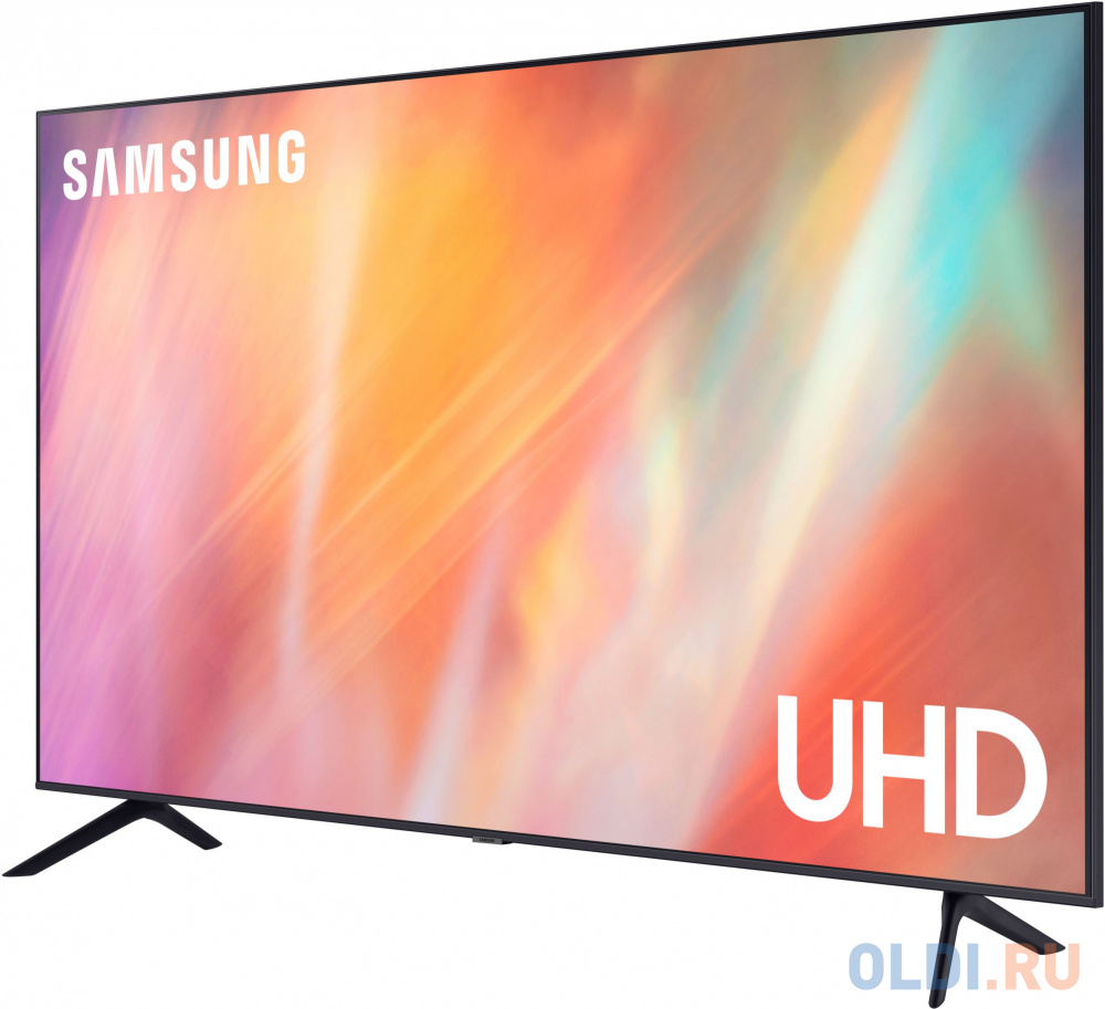 Телевизор 70" Samsung UE70AU7100UXCE титан 3840x2160 60 Гц Smart TV Wi-Fi 3 х HDMI USB Bluetooth RJ-45 фото