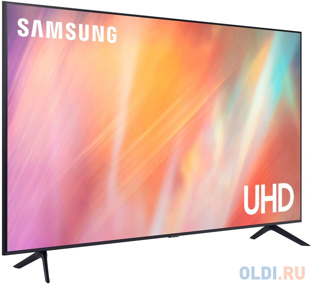 Телевизор 85" Samsung UE85AU7100UXCE серый 3840x2160 60 Гц Smart TV Wi-Fi USB 3 х HDMI RJ-45 Bluetooth фото