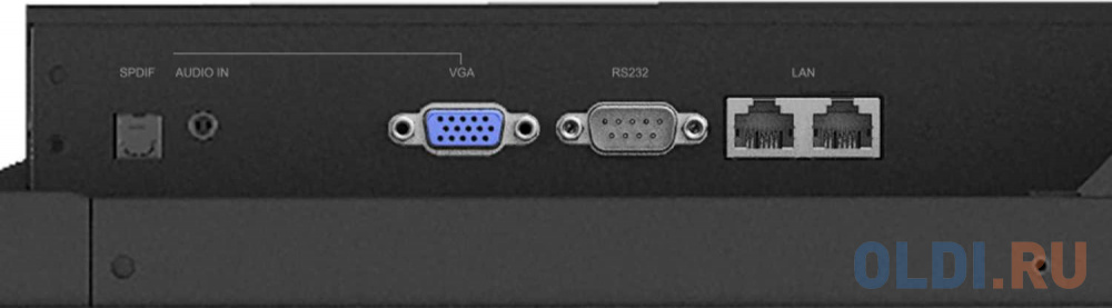 Панель LED 75" iiYama TE7504MIS-B3AG черный 3840x2160 60 Гц Wi-Fi VGA 3 х HDMI RJ-45 RS-232C 2 х USB фото