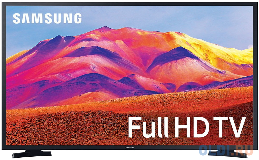 Телевизор ЖК 43'' Samsung/ 43", Full HD, PQI 1000, Smart TV, DVB-T2/C, 20Вт, CI+(1.4), 2HDMI, 1USB, black UE43T5300AUXCE - фото 1