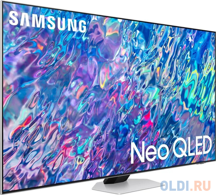 Телевизор Mini LED 75" Samsung QE75QN85BAUXCE серебристый 3840x2160 120 Гц Smart TV Wi-Fi 2 х USB RJ-45 Bluetooth 4 х HDMI фото