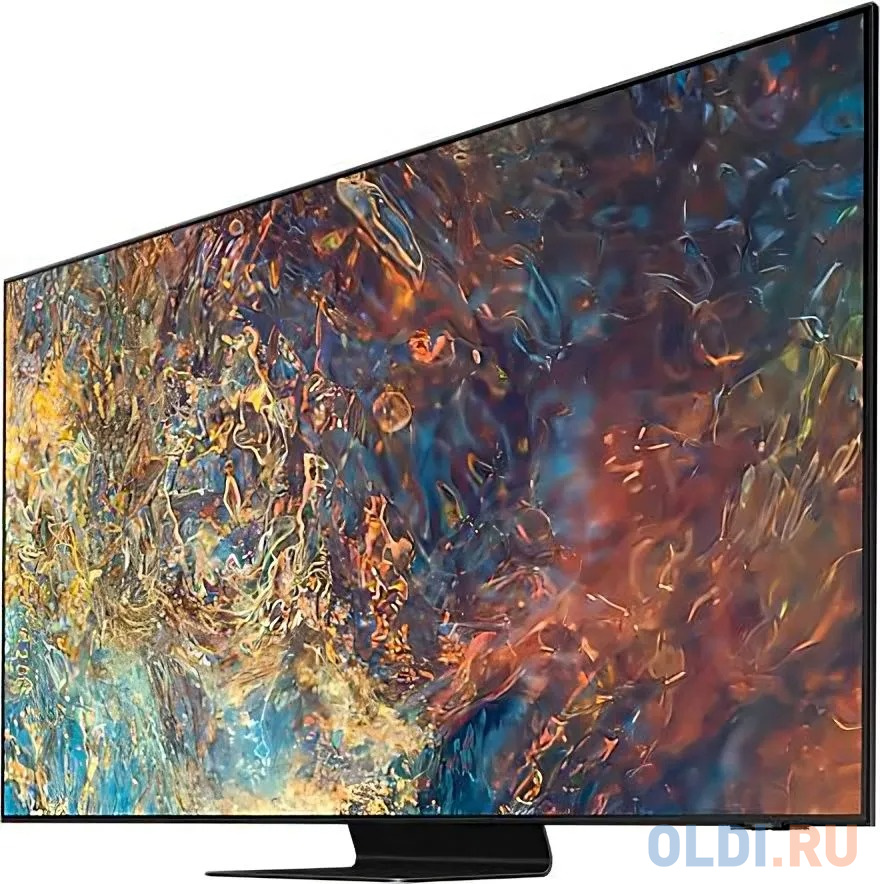Телевизор Mini LED 85" Samsung QE85QN90BAUXCE черный 3840x2160 120 Гц Smart TV Wi-Fi 3 х HDMI 2 х USB RJ-45 Bluetooth фото