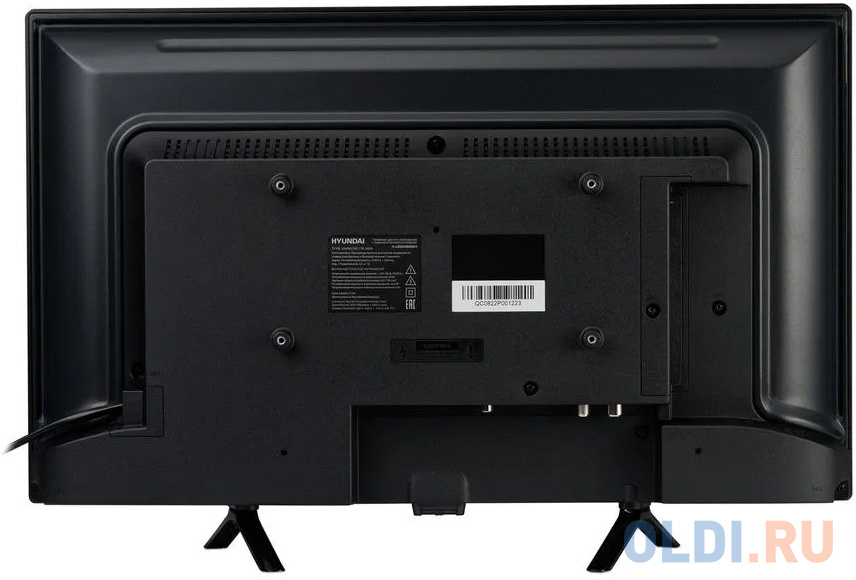 Телевизор LED 24" Hyundai H-LED24BS5001 черный 1366x768 60 Гц Smart TV Wi-Fi 2 х HDMI 2 х USB RJ-45 Bluetooth фото