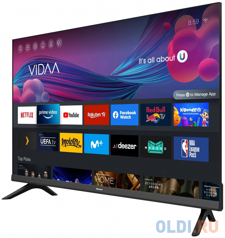 Телевизор Hisense 32A4K 32" LED HD Ready фото