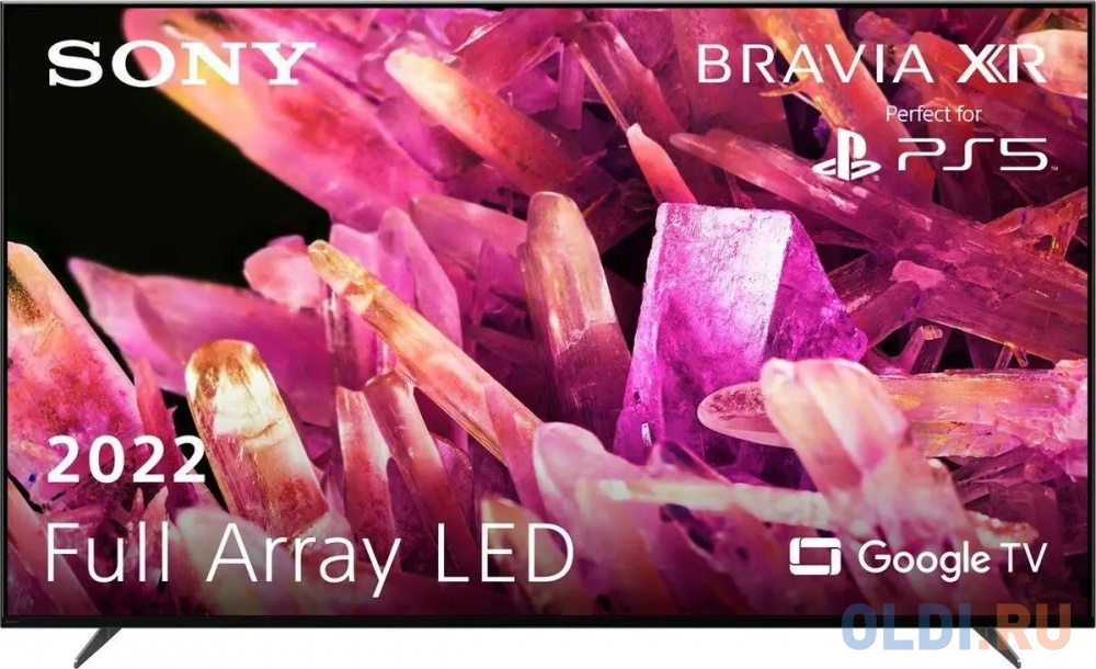 

Телевизор OLED Sony 65" XR-65X90K BRAVIA черный 4K Ultra HD 100Hz DVB-T DVB-T2 DVB-C DVB-S DVB-S2 WiFi Smart TV