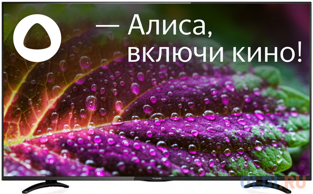 

43" Телевизор YUNO ULX-43UTCS3234, 4K Ultra HD, черный, СМАРТ ТВ