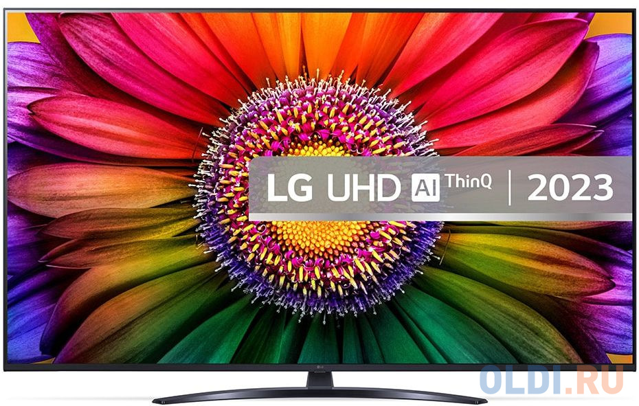 

Телевизор LED LG 50" 50UR81006LJ.ARUB черный 4K Ultra HD 50Hz DVB-T DVB-T2 DVB-C DVB-S DVB-S2 USB WiFi Smart TV (RUS)