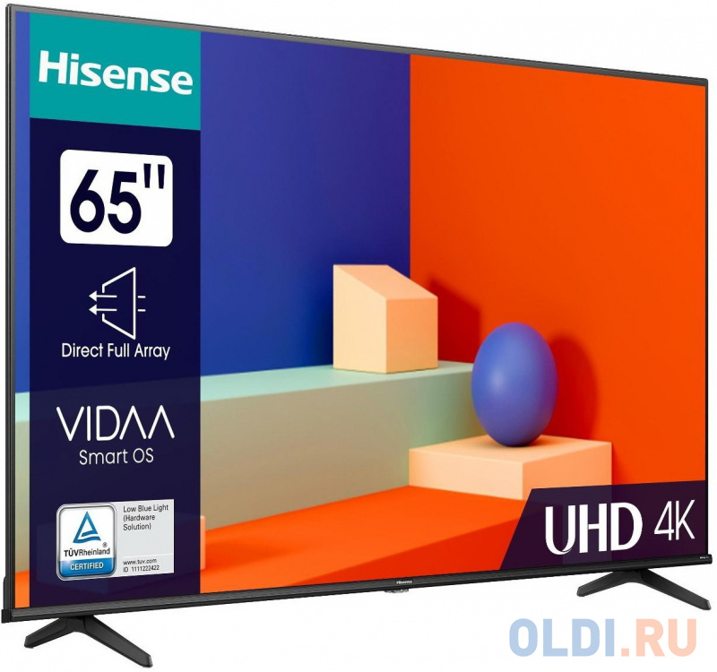 Телевизор Hisense 65A6K 65" 4K Ultra HD фото