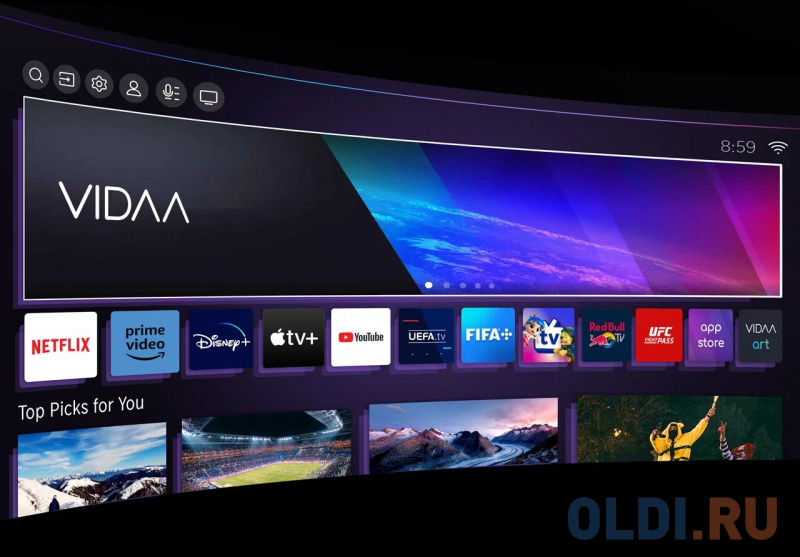Телевизор Hisense 55A6K 55" 4K Ultra HD фото