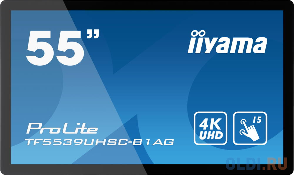 

Мультисенсорная панель iiYama ProLite TF5539UHSC-B1AG 55" LED 4K Ultra HD, Черный