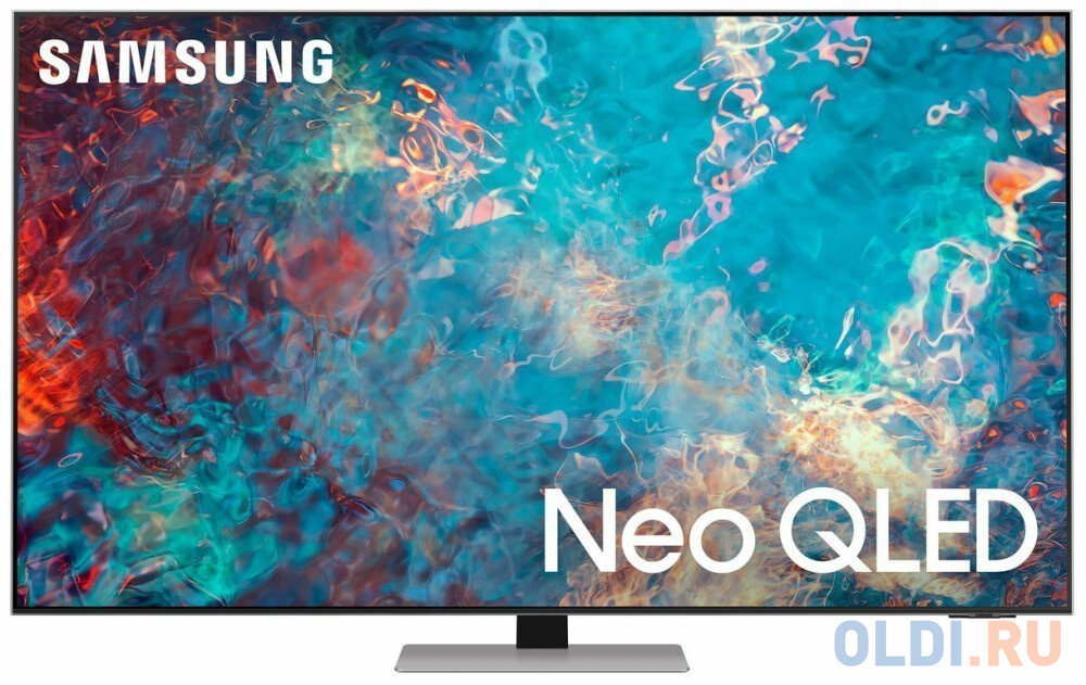 Телевизор Samsung QE55QN85AAUXCE 55" Mini LED 4K Ultra HD, цвет серебристый, размер 200 x 200 мм - фото 1