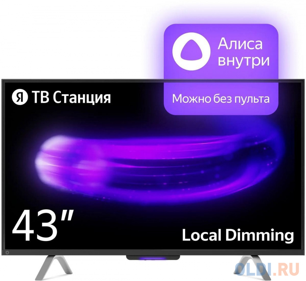 телевизор yandex yndx 00072 50 led 4k ultra hd Телевизор Yandex YNDX-00091 43