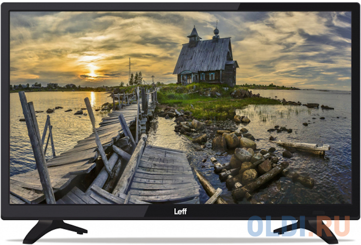 Телевизор LEFF 24" FHD 1920x1020 TV черный 24F260T - фото 1