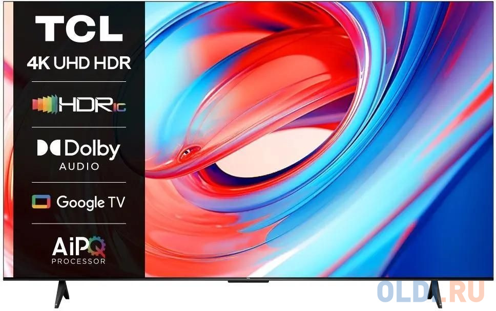 Телевизор LED TCL 75&quot; 75V6B черный 4K Ultra HD 60Hz DVB-T DVB-T2 DVB-C DVB-S DVB-S2 USB WiFi Smart TV