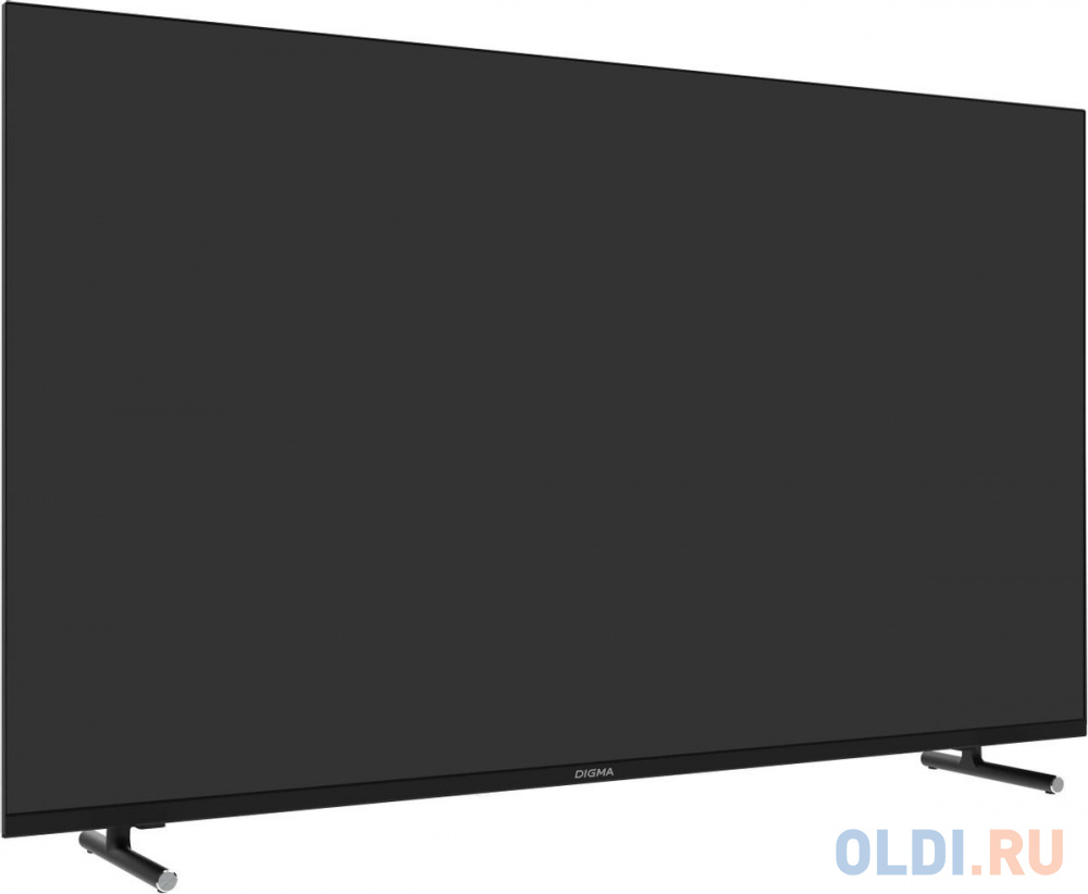 Телевизор LED Digma 43&quot; DM-LED43UBB33 Яндекс.ТВ Frameless черный 4K Ultra HD 60Hz DVB-T DVB-T2 DVB-C DVB-S DVB-S2 USB WiFi Smart TV Вид№3