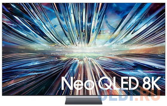 Телевизор ЖК 75&#039;&#039; Samsung/ 75", NeoQLED, 8K, Tizen Smart TV, 120Hz (Up to 144Hz), HDR10+, Wi-Fi, Voice, DVB-T2/C/S2, Bluetooth, CI+ (1.4 - QE75QN900DUXCE