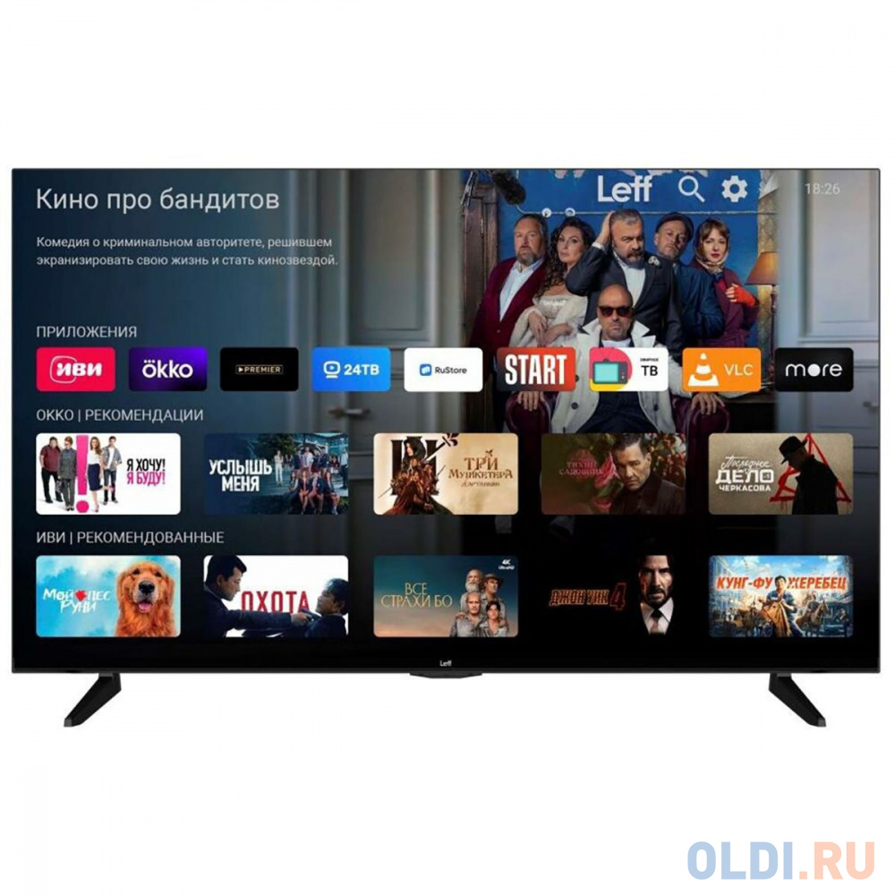

Телевизор LEFF 4K/Smart/UHD 3840x2160 2160p 43U670S