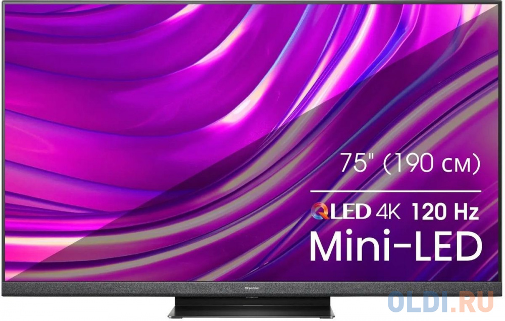 Телевизор Hisense 75U8NQ 75" Mini LED 4K Ultra HD