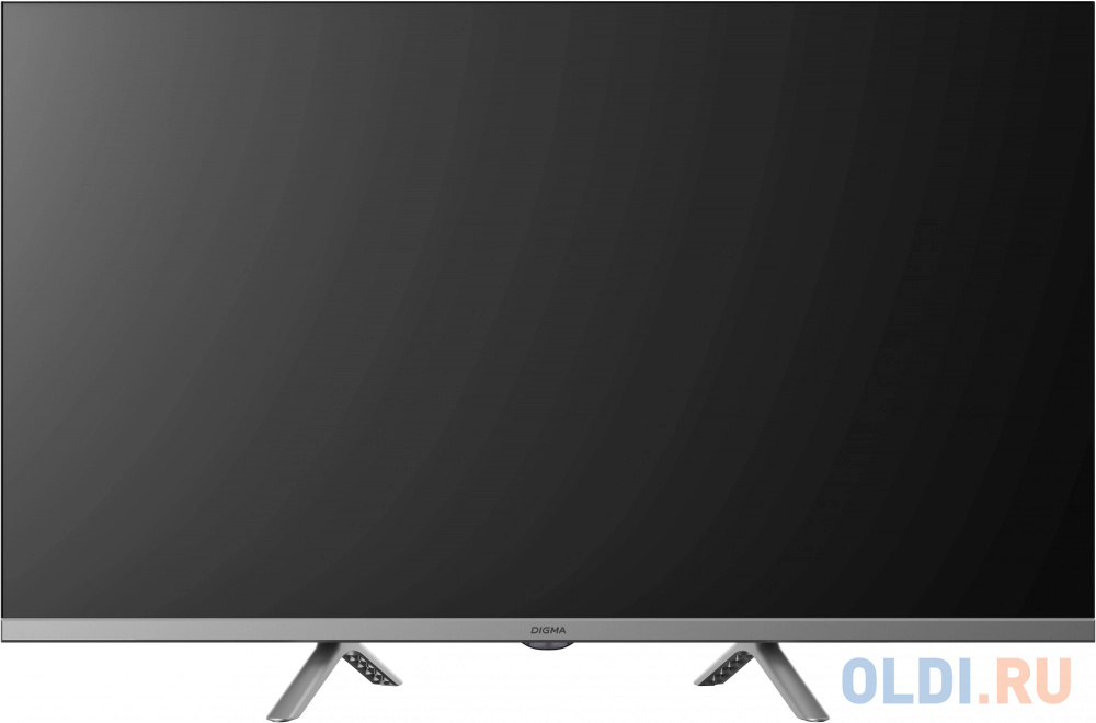 Телевизор LED Digma 32" DM-LED32SBB39 Android TV Frameless Metal темно-серебристый/сере бристый HD 60Hz DVB-T DVB-T2 DVB-C DVB-S DVB-S2 USB WiFi S