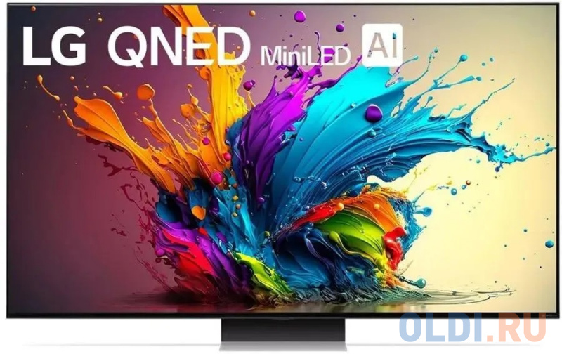 

86" LG 86QNED91T6A.ARUG 2024 (4K UHD 3840x2160, Smart TV) черный титан