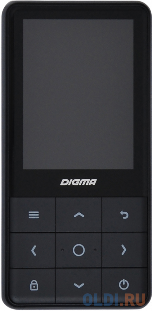 MP3 плеер Digma Y4 BT flash 16ГБ черный, размер 50 х 101 х 10 мм