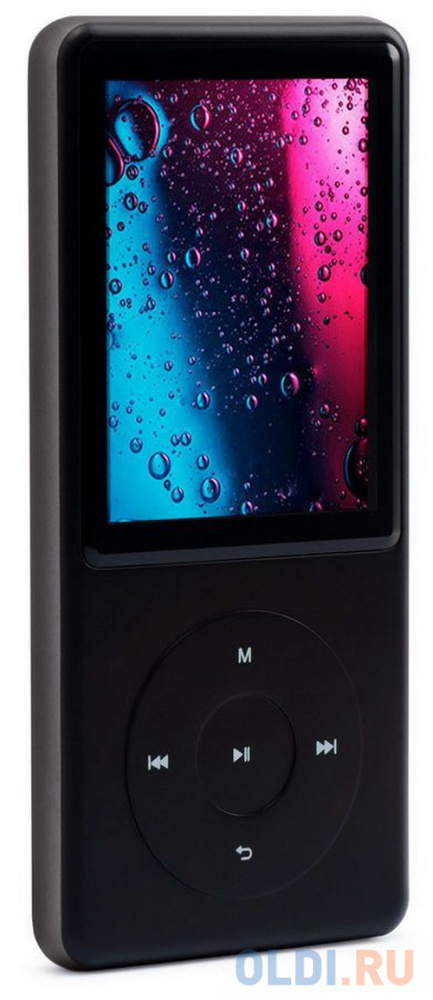 MP3 плеер Digma M5 BT flash 32ГБ черный, размер 50.5 х 107 х 8.5 мм