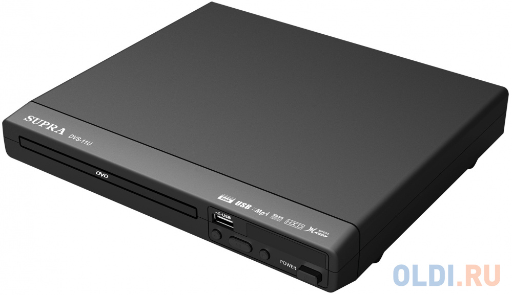 

Плеер DVD Supra DVS-11U черный ПДУ