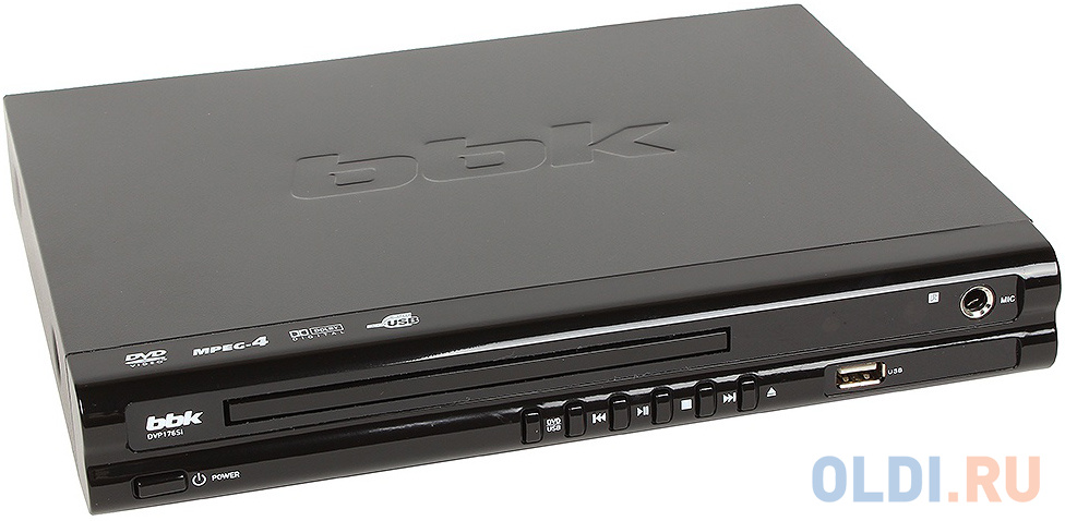 

Проигрыватель DVD BBK DVP176SI караоке черный
