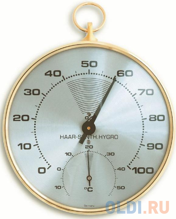 Аналоговый термогигрометр TFA 45.2007, размер 102 x 35 x 113 мм - фото 1