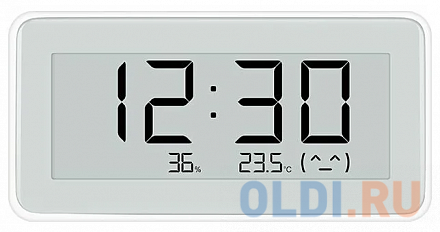 Часы Xiaomi Часы термогигрометр Xiaomi Temperature and Humidity Monitor Clock (BHR5435GL) (BHR5435GL) (756016)