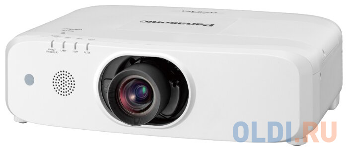 

Проектор Panasonic PT-EX620E 3LCD,6200ANSI Lm,XGA(1024x768),10000:1;(1.32-2.44:1)-Lens,Lens Shift Vert:+60%/Hor:30%;HDMI IN x2;D-sub15pin;BNCx5;Composit;AUDIO IN1/2-M3(L,R);AUDIO IN3-RCA;USB(A) x2;RS232; LAN RJ45; Digital Link 9 кг