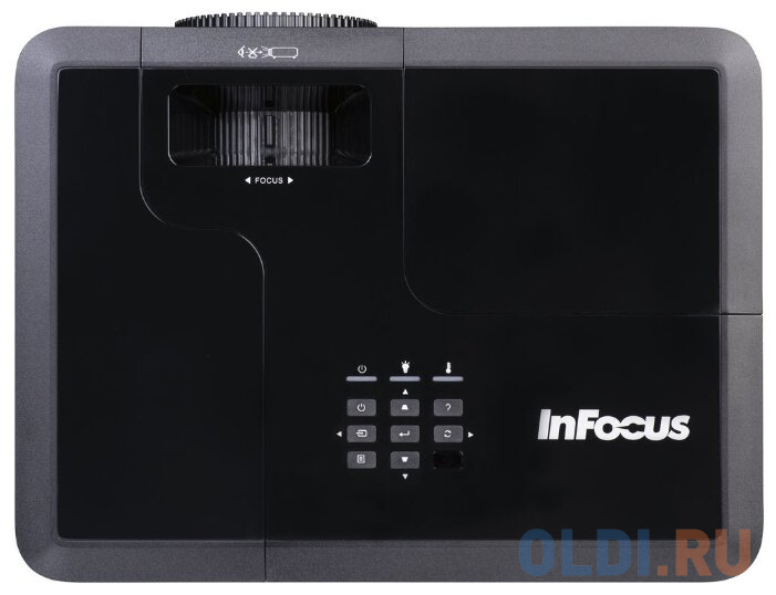 Проектор INFOCUS IN2134 DLP, 4500 ANSI Lm, XGA(1024х768), 28500:1, 1.48-1.93:1, 3.5mm in, Composite video, VGAin, HDMI 1.4aх3 (поддержка 3D), USB-A (д фото