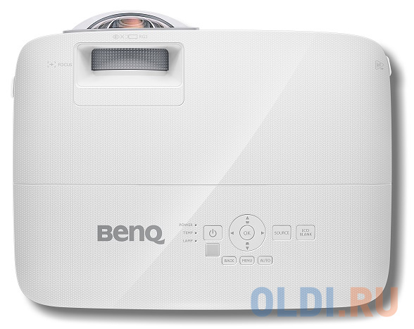 Проектор BENQ MX808ST 1024x768 3000 люмен 20000:1 белый 9H.JGP77.13E, цвет н/д, размер от 1.52 до 3.05 м - фото 6