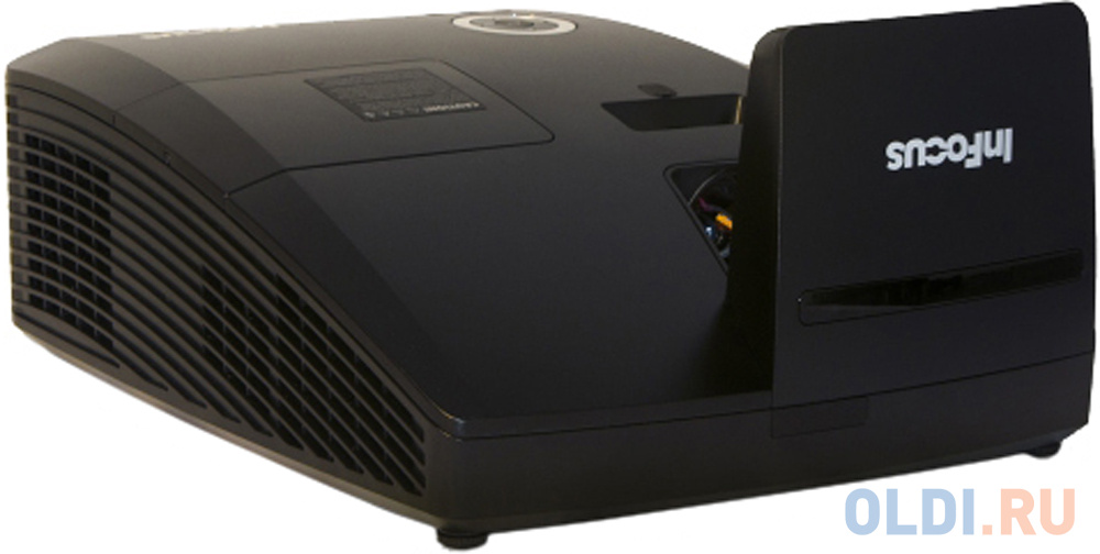 Проектор INFOCUS IN136ST DLP, 4000 ANSI Lm,WXGA (1280x800), 28500:1, 0.521:1, 3.5mm in,Composite video, VGA, HDMI 1.4a x3 (поддержка 3D), USB-A (для SimpleShare и др.), лампа 15000ч.(ECO mode),3.5mm out, Monitor out(VGA),RS232,RJ45,21дБ, 3.2 кг - фото 4