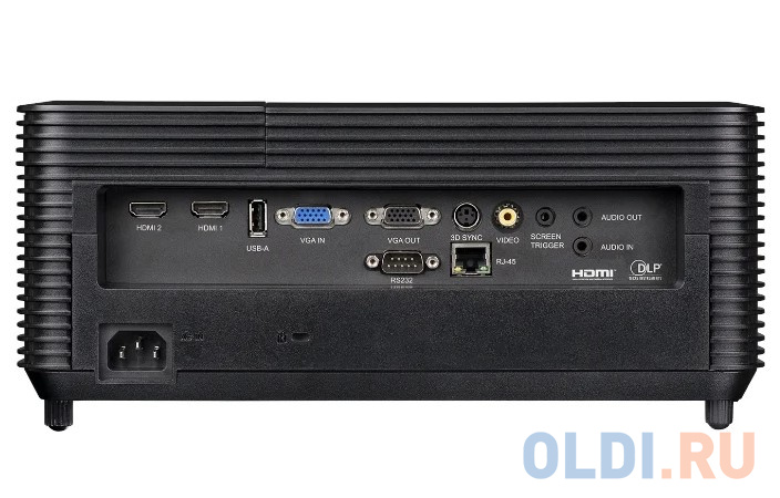 Проектор INFOCUS IN138HDST DLP, 4000 ANSI Lm,Full HD(1920x1080), 28500:1, 0.499:1, 3.5mm in, Composite video, VGA,HDMI 1.4ax3 (поддержка 3D), USB-A (S фото