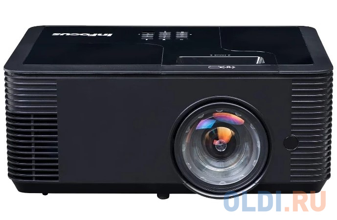 Проектор INFOCUS IN138HDST DLP, 4000 ANSI Lm,Full HD(1920x1080), 28500:1, 0.499:1, 3.5mm in, Composite video, VGA,HDMI 1.4ax3 (поддержка 3D), USB-A (S фото