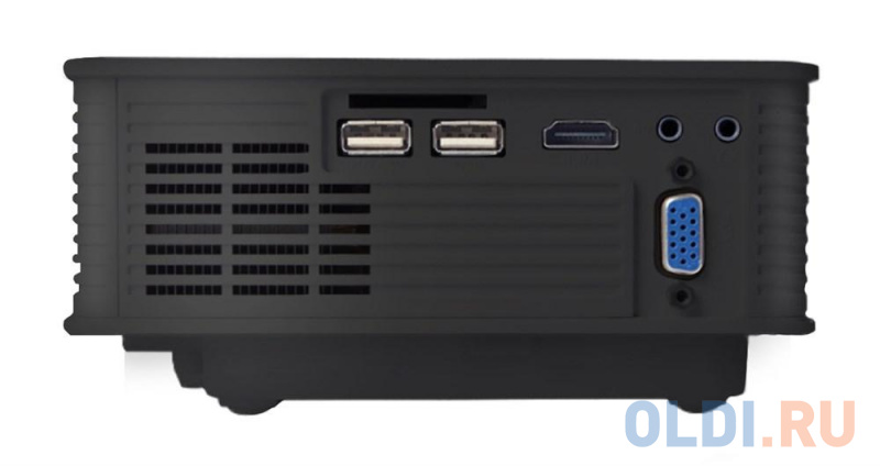 Проектор Cactus CS-PRE.09B.WVGA-W 800x480 1200 люмен 350:1 черный фото