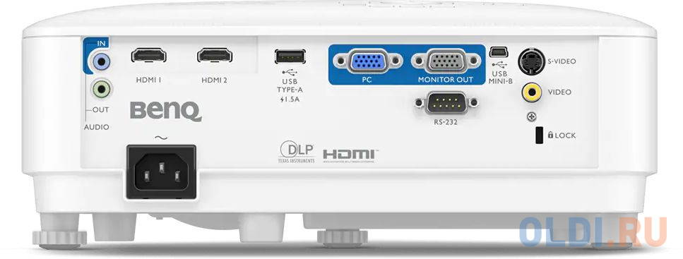 Проектор Benq MH560 DLP 3800Lm (1920x1080) 20000:1 ресурс лампы:6000часов 2xHDMI 2.3кг 9H.JNG77.13E - фото 6