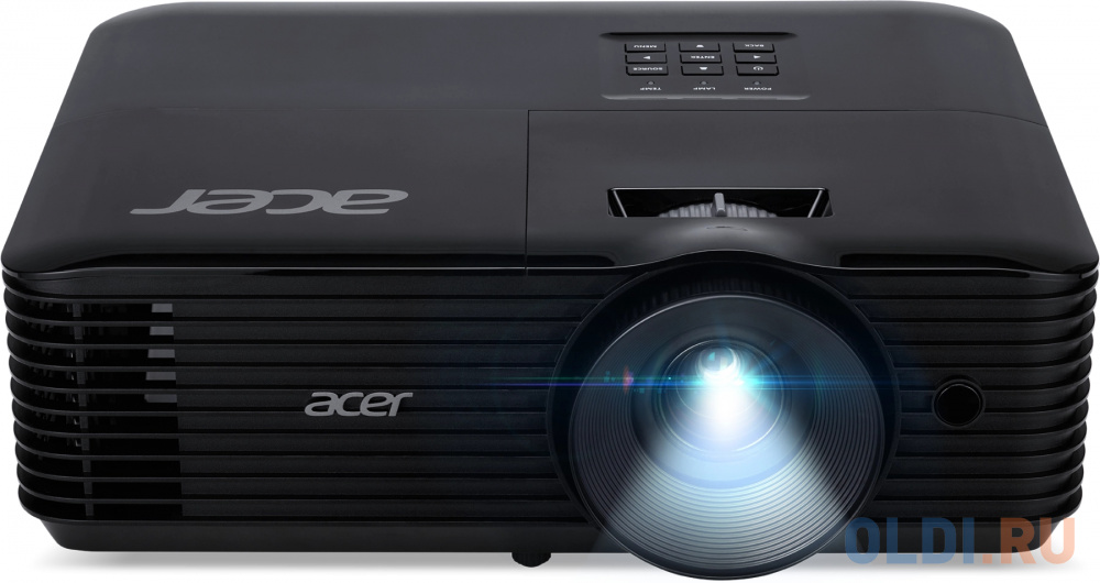 Проектор Acer X1328WH 1920x1200 4500 lm 20000:1 черный MR.JTJ11.001 проектор acer x138whp 1280x800 4000 люмен 20000 1 mr jr911 00y