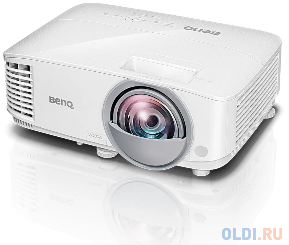 Проектор BENQ MW826STH (DLP, WXGA 1280x800, 3500Lm, 20000:1, +2xНDMI, USB, 1x10W speaker, 3D Ready, lamp 10000hrs, short high quality sp lamp 054 replacement bare bulb for infocus in8602 sp8602 p vip 280 0 9 e20 9 projector lamp free shipping